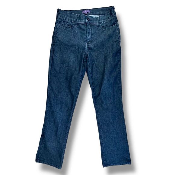 NYJD Bootcut Rhinestone Jeans Sz 6 - Picture 1 of 10